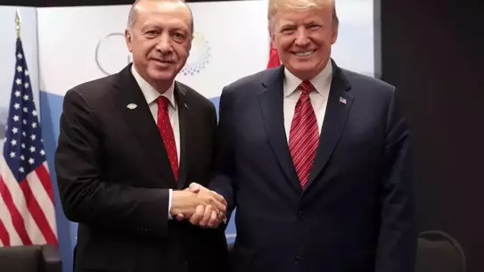 Erdoğan ve Trump arasında telefon görüşmesi