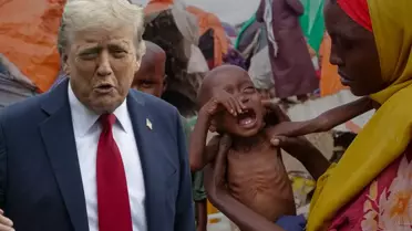 Trump'ın konuşma anı