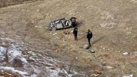 Malatya’da Şarampolde Lastik Patlaması: 1 Ölü, 2 Ağır Yaralı