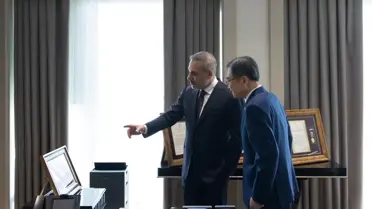 Görüşme sırasında imzalanan ortak bildiri