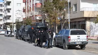 Nusaybin’de Sınır Hattında İzinsiz Gösteriye Güvenlik Güçleri Müdahale Etti