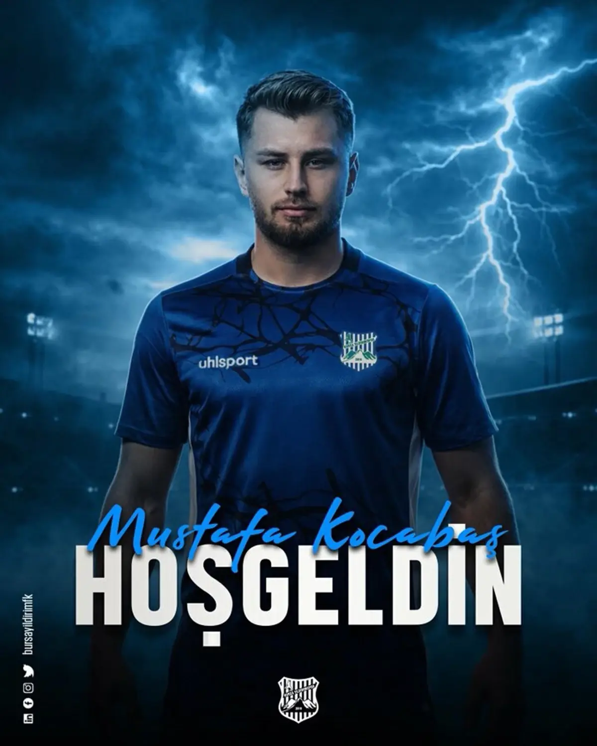 Bursa Yıldırımspor, 21 Yaşındaki Sol Bek Mustafa Kocabaş'ı Kadrosuna Katıyor