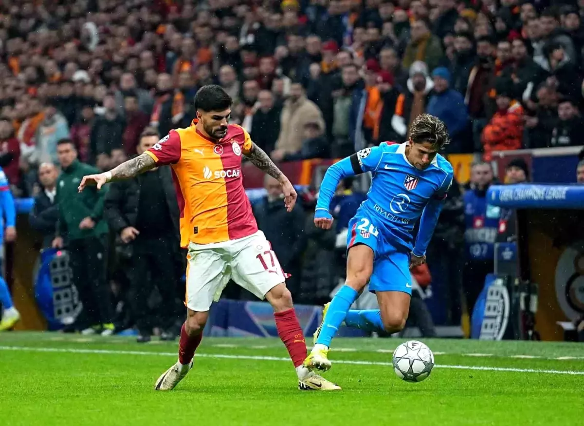 Galatasaray ve Atletico Madrid 1-1 Beraberlikle Karşı Karşıya
