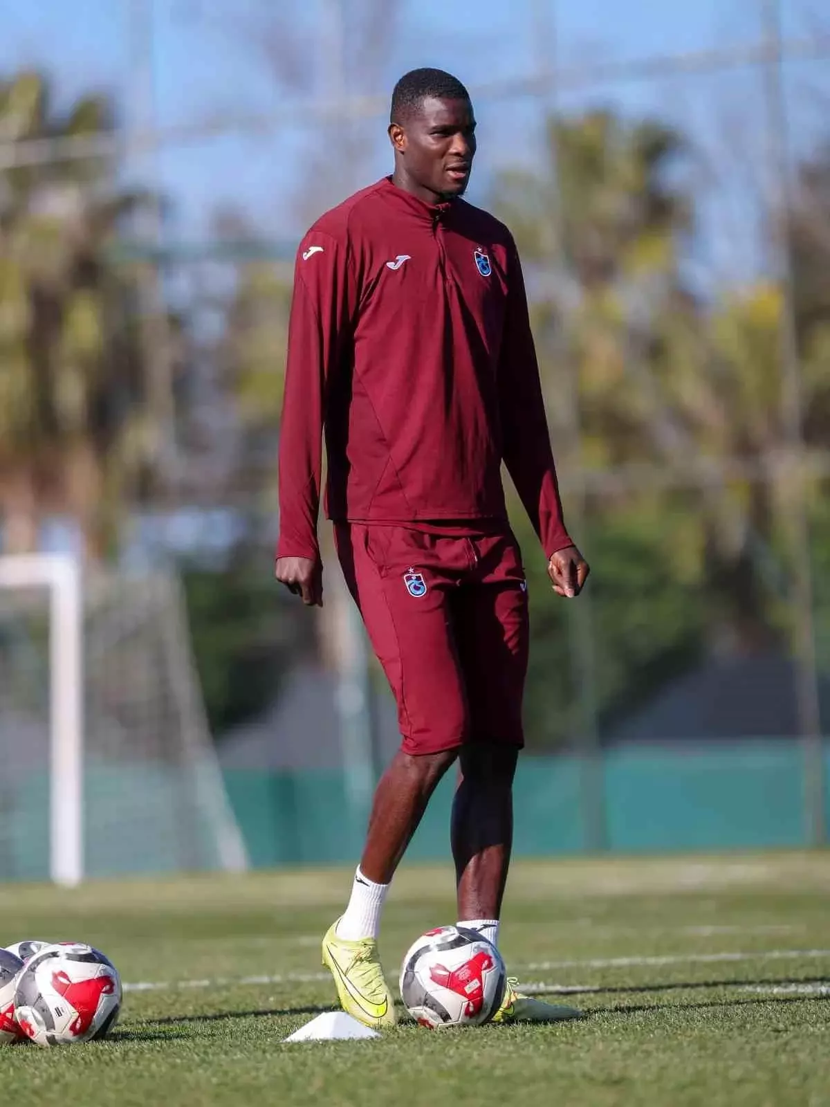 Paul Onuachu, Trabzonspor’da Kasımpaşa Maçı Öncesi Antrenmana Katıldı