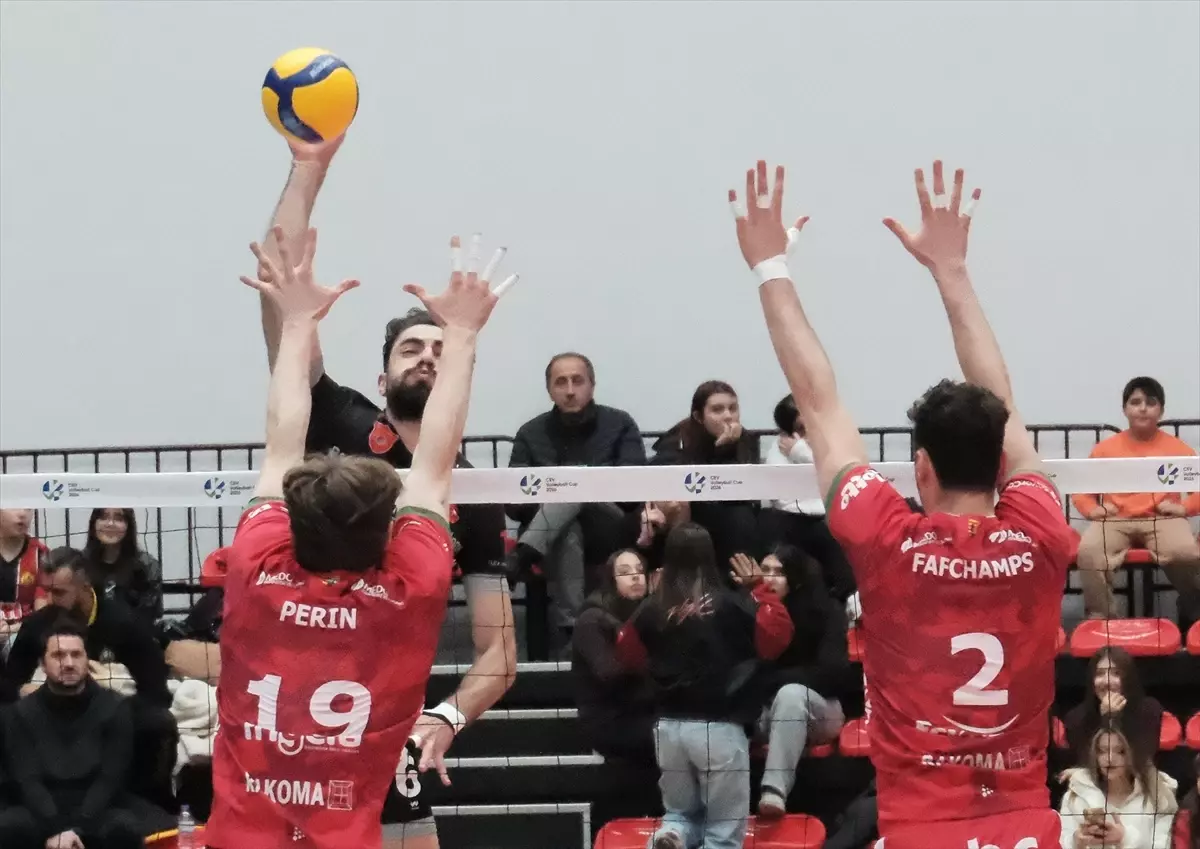 Alanya Belediyespor, CEV Kupası'nda Greenyard Maaseik'e 3-1 Yenildi