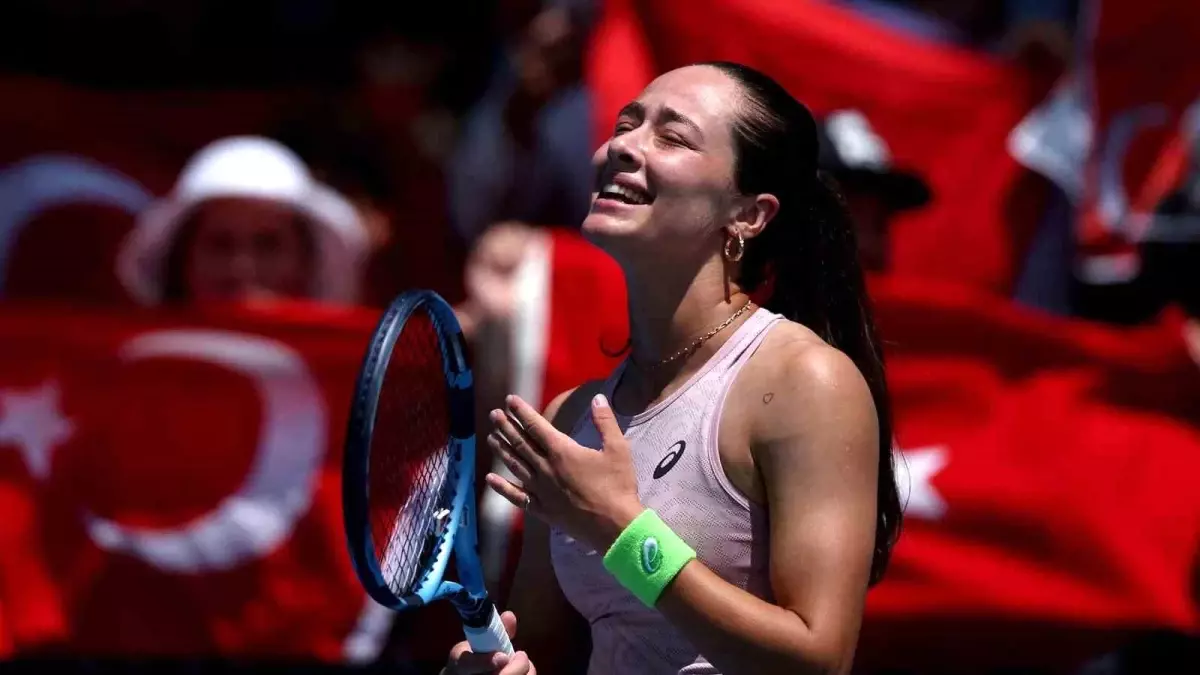 Zeynep Sönmez, Australian Open’da Tarihi Bir Başarıya İmza Attı