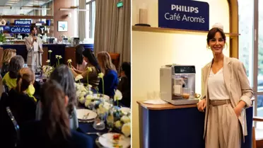 Arzum Onan, Philips’in Café Aromis’ini Tanıttı: Kendi Kahve Mükemmelliğini Keşfet