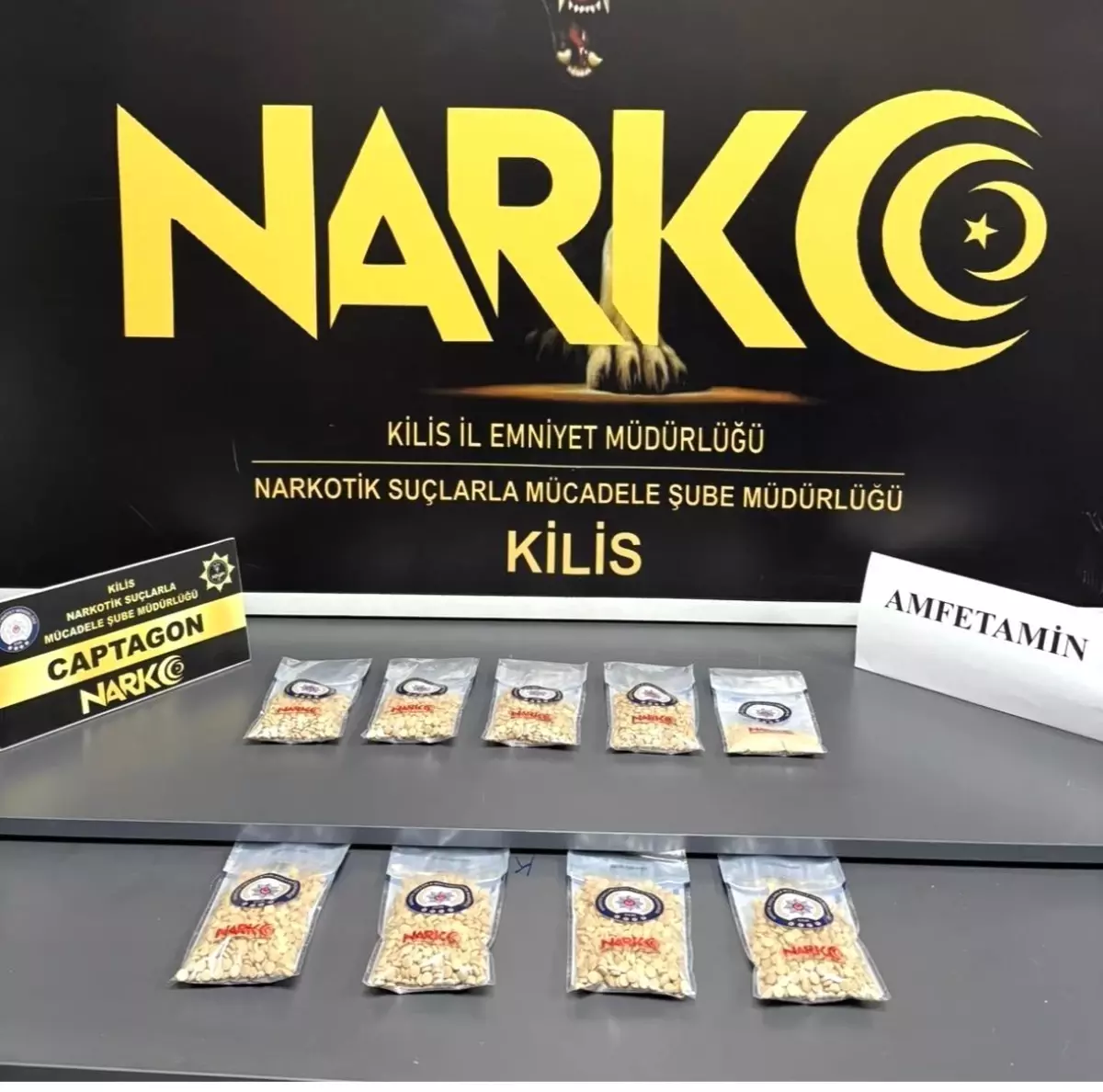 Kilis'te uyuşturucu operasyonu