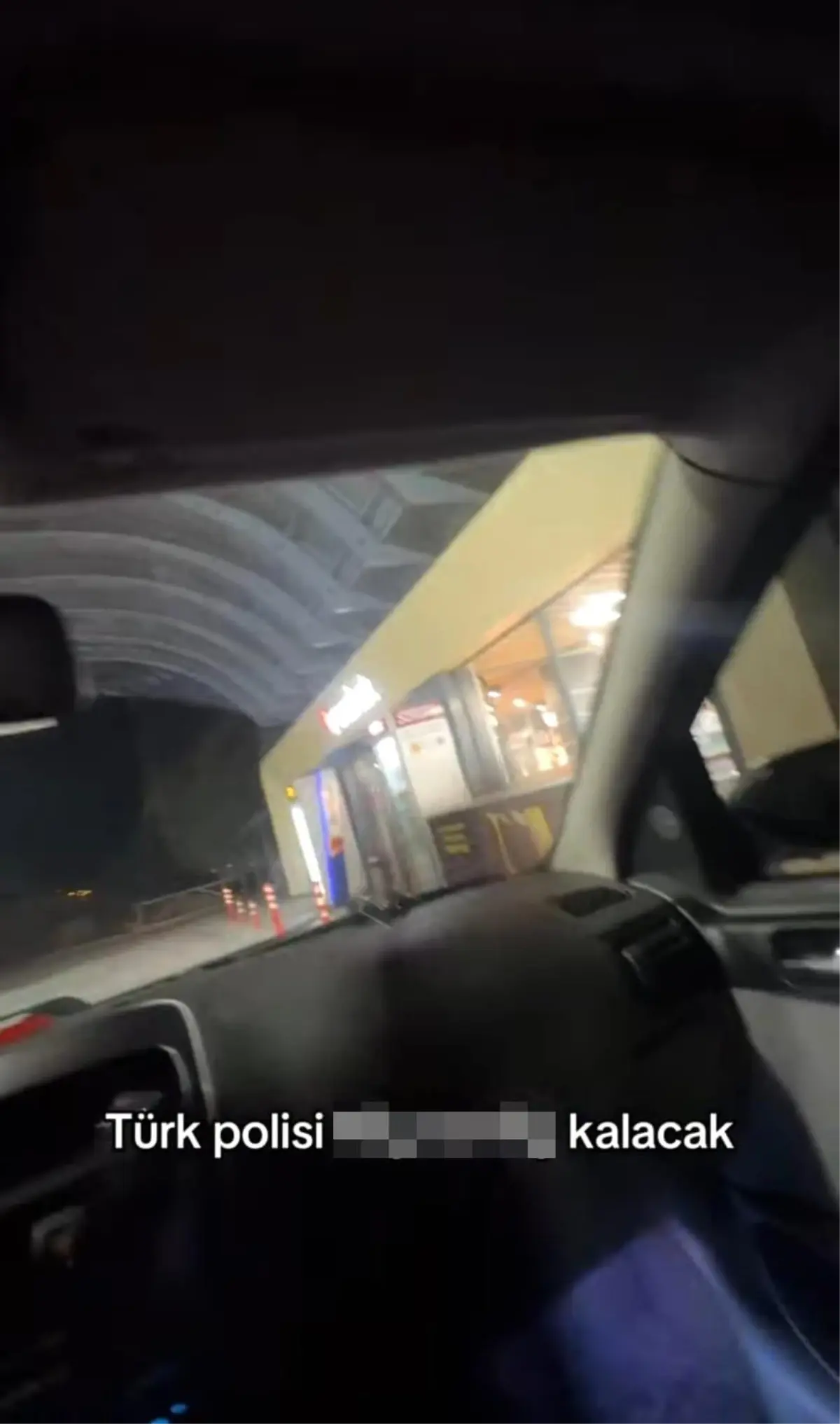 Polise hakaret eden kişi gözaltına alındı