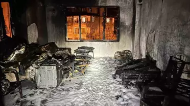 Defne'de Boş Dairede Çıkan Yangın Kontrol Altına Alındı