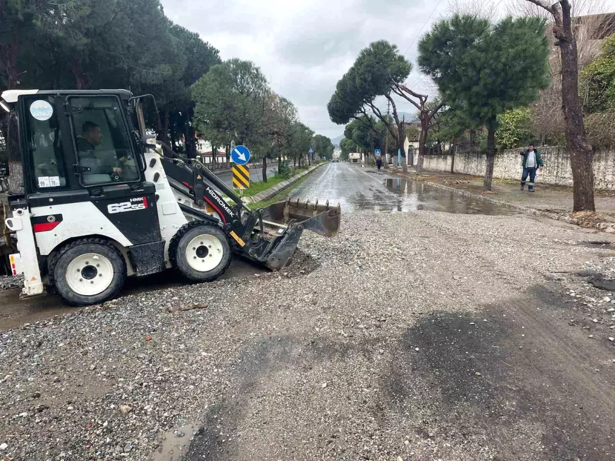 Söke Belediyesi yağışa karşı seferberlik