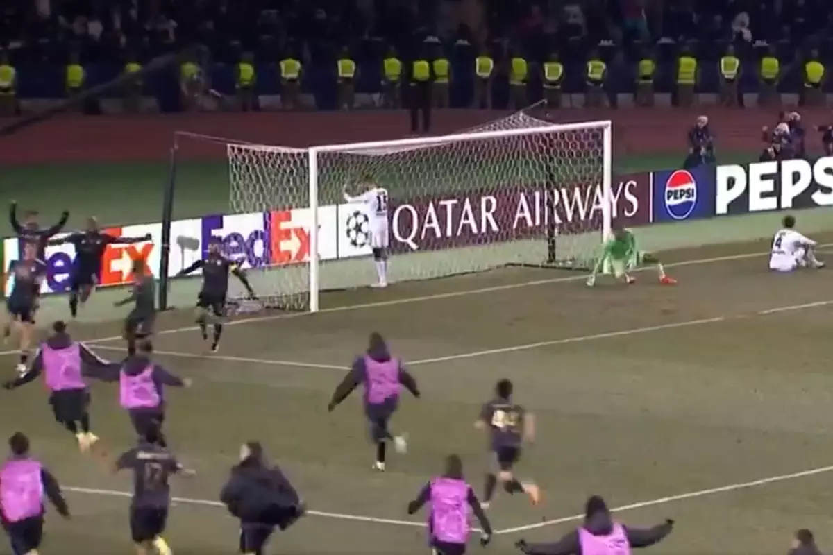 Karabağ ve Eintracht Frankfurt maçından anlık görüntü