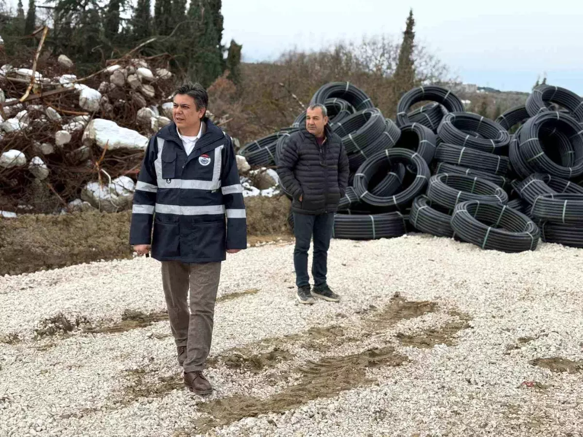 Bilecik Söğüt’te Altyapı Çalışmaları Başladı: İlk Borular Şehirde