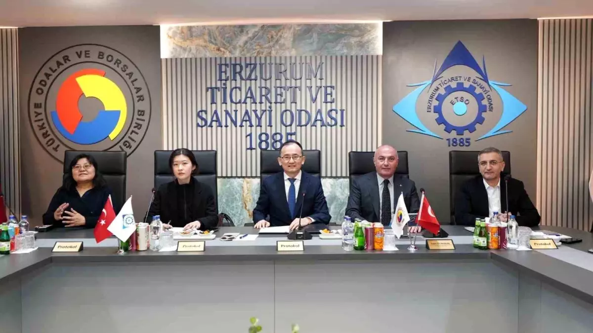 Çin Büyükelçisi Jiang Erzurum’da