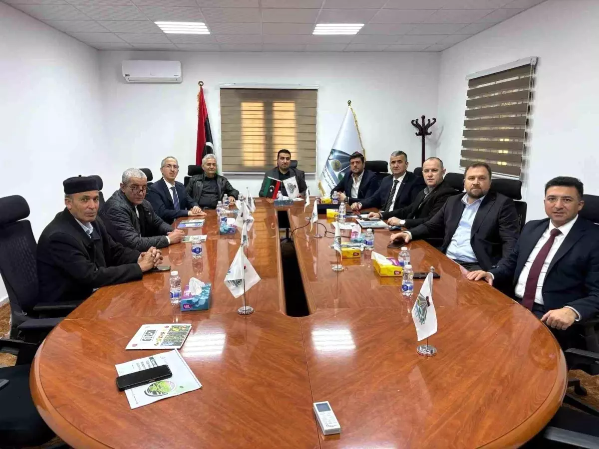 Gürsu Belediye Başkanı Mustafa Işık Libya'da tarım görüşmesi
