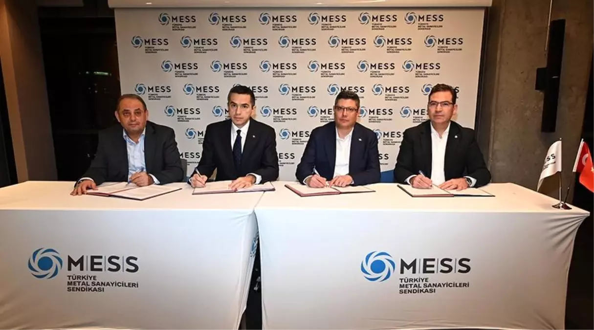 Türk Metal Sendikası ve MESS'ten Tarihi Toplu İş Sözleşmesi İmzası