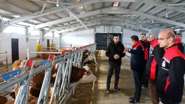 Erzincan Üzümlü'ye 7,3 Milyon TL Hibe ile 65 Büyükbaş Kapasiteli Hayvan Tesisi Açıldı