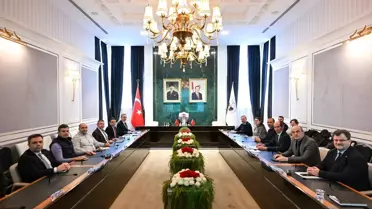 Kırklareli Valisi Uğur Turan, Kurum Müdürleriyle Yerel Kalkınma Stratejilerini Görüştü