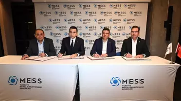 Türk Metal Sendikası ve MESS'ten Tarihi Toplu İş Sözleşmesi İmzası
