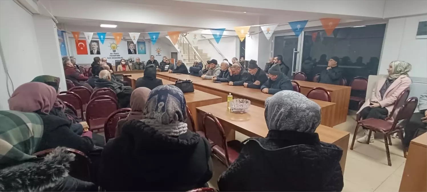 AK Parti Pazaryeri İlçe Danışma Meclisi toplantısının kapak fotoğrafı