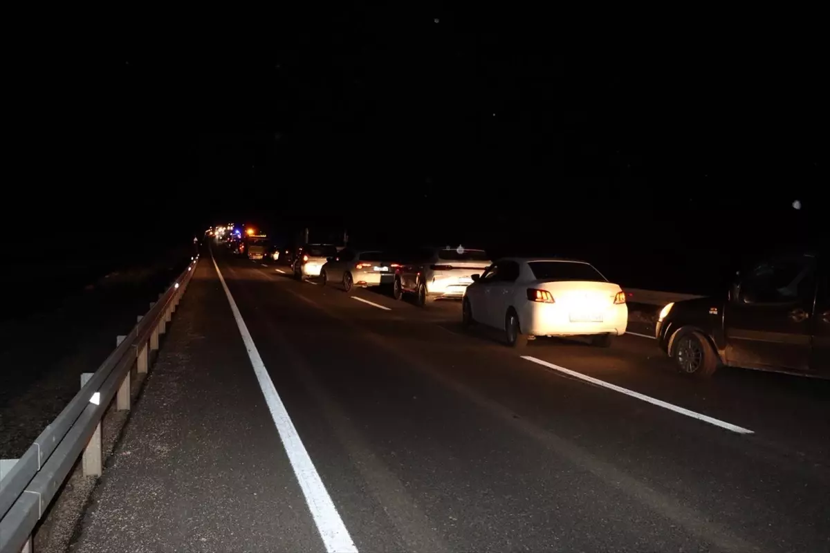 Kazanın meydana geldiği yol kesiti