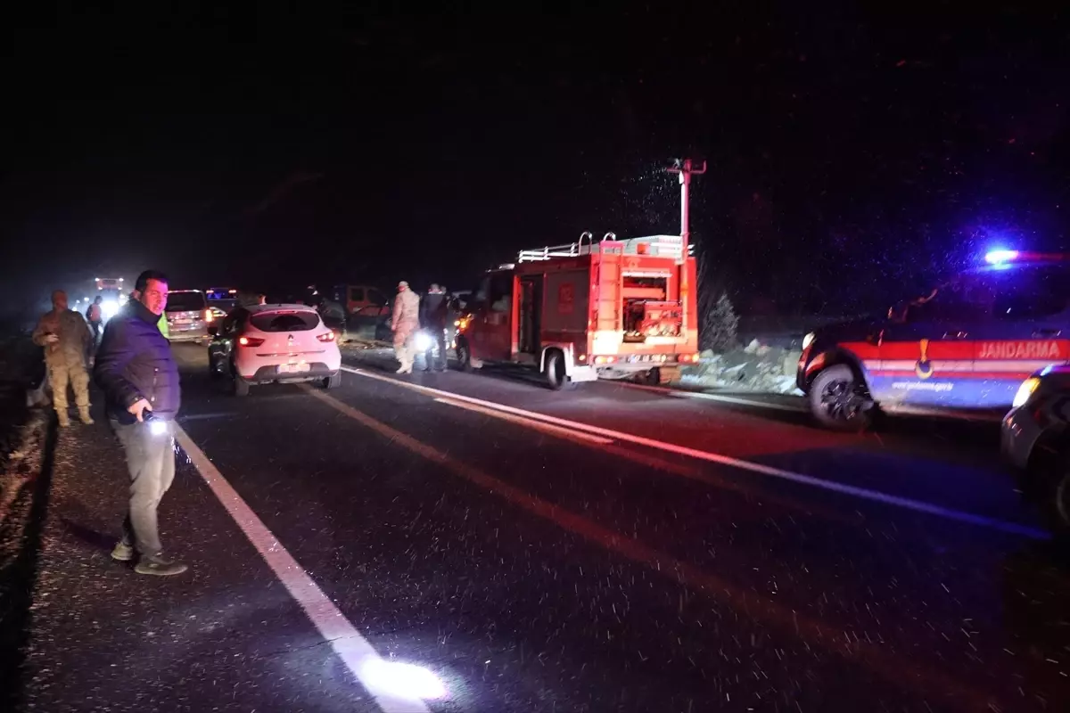 Midyat'ta kaza yerinin genel görünümü