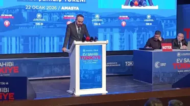 Amasya’da 2.601 Sosyal Konutun Hak Sahipleri Belirlendi