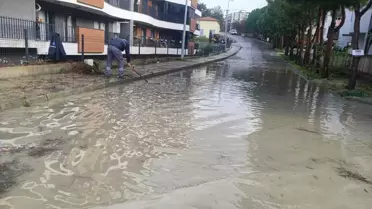Sel suyu otel odalarını sardı
