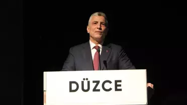 Ticaret Bakanı Ömer Bolat, Düzce Esnafına 100 Milyon Lira Destek Açıklaması Yaptı