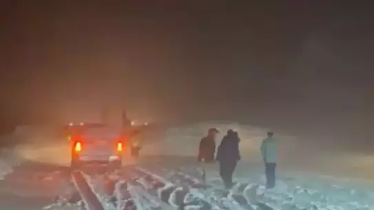 Erzincan-Sivas Karayolu Çığ Felaketi Sonrası Trafik Durumu