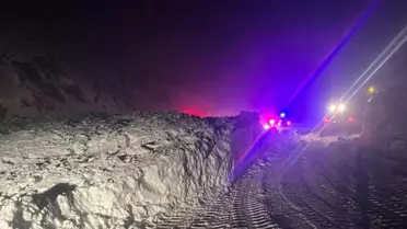 Erzincan‑Sivas Karayolunda Çığ Sonrası Tek Şerit Açıldı