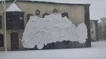 Gaziantep’te Şiddetli Kar Yağışı Şehir Genelinde Trafiği Felç Etti