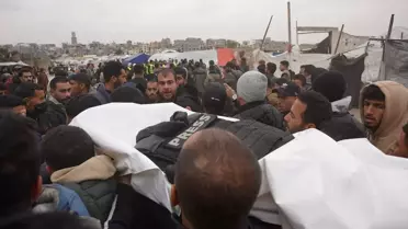 İsrail'in Hava Saldırısında Şehit Olan Gazetecilerin Cenaze Töreni Geniş Çerçevede Değerlendirildi