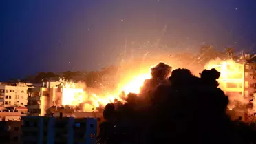 İsrail'in Lübnan Güneyine Düzenlediği Hava Saldırısı: 19 Yaralı ve 8 Gazeteci Etkilendi