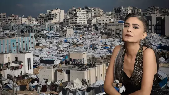 Yıldız Tilbe'den 300 Bin Dolarlık Gazze Destek Projesi: Çadırkent ve Gıda Yardımları