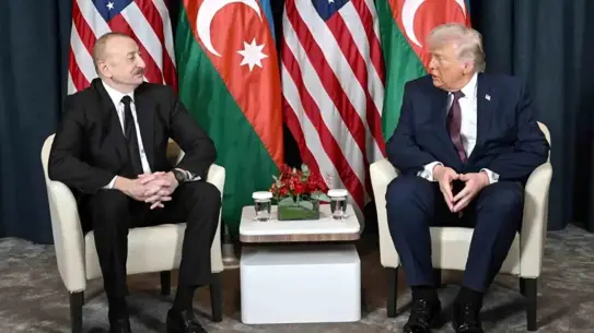 Aliyev ve Trump Davos'ta Barış ve İşbirliği Görüşmelerinde Buluştu