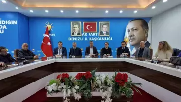 Subaşıoğlu, Denizli Parti Teşkilatının Gelecek Stratejilerini Görüştü