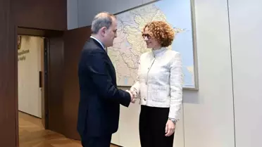 Azerbaycan Dışişleri Bakanı Bayramov, NATO Genel Sekreter Yardımcısı ile Stratejik İş Birliğini Derinleştiriyor