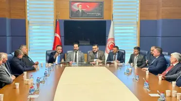 Sarıgöl'ün Yerel Sorunları Ankara'da Yetkililere Sunuldu