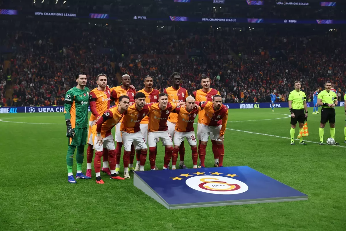 Galatasaray, Atletico Madrid'i 1-1'lik Beraberlikle 10 Puanla Güçlendirdi