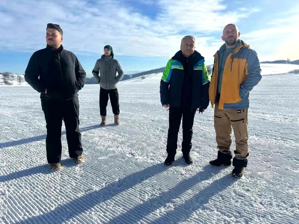 Keltepe Kayak Festivali'nde Hazırlıklar Tamam, Kayakseverler Heyecanlı
