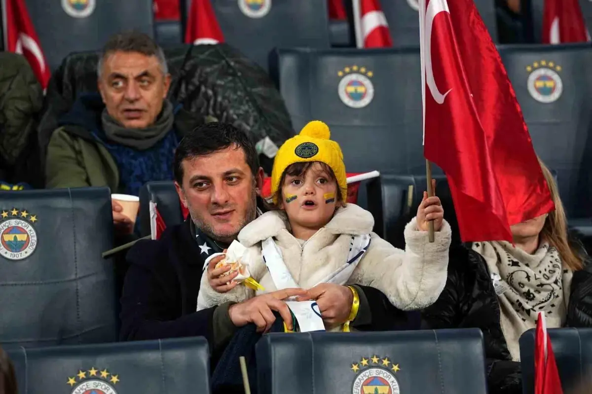 Fenerbahçe ve Aston Villa maçından bir an