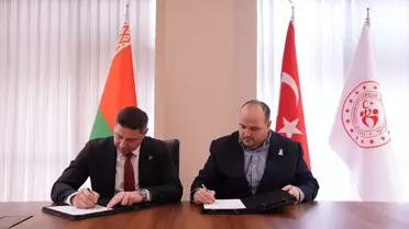 Türkiye ve Belarus Buz Hokeyi Federasyonları Yeni İş Birliği Anlaşması İmzaladı