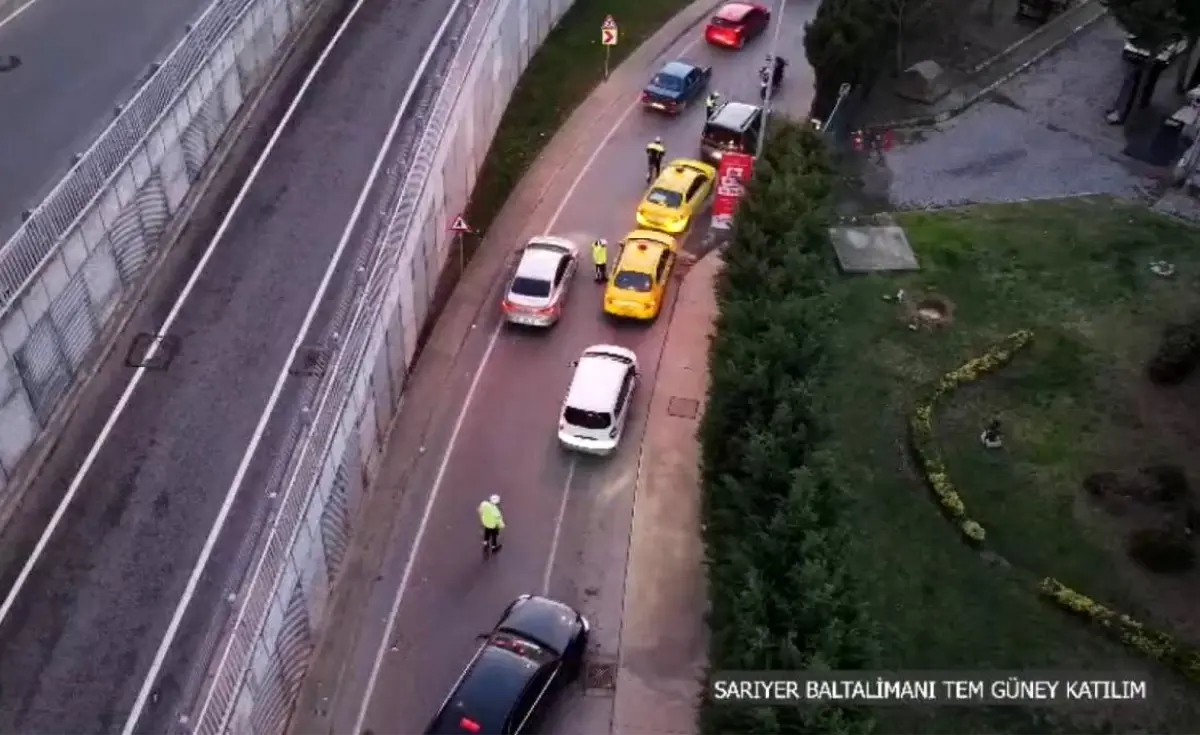 İstanbul’da Dronlu Trafik Denetimiyle 580 Sürücüye Ceza Kesildi