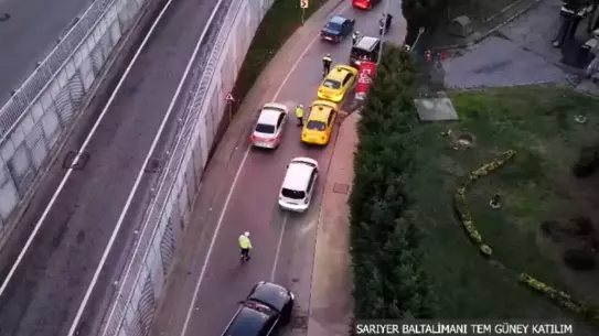 İstanbul’da Dronlu Trafik Denetimiyle 580 Sürücüye Ceza Kesildi