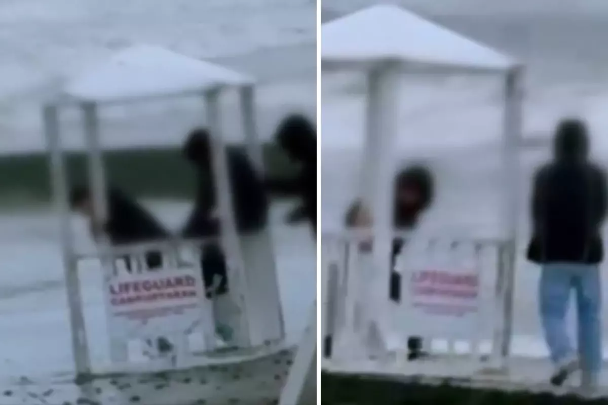 Samsun’da Sahil Kulübesine Yönelen Çocukların Olayı Polis Tarafından Engellendi