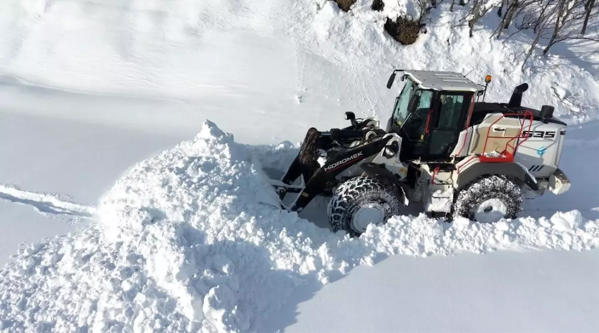Tunceli'de Şiddetli Kar Yağışı 178 Köy Yolunu Kapatıyor