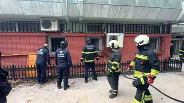 Samsun İlkadım’da Cuma Namazı Öncesi Çarşı Yangını Kısa Sürede Kontrol Altına Alındı