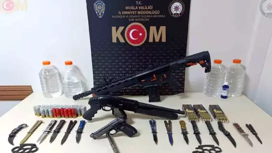 Muğla’da ‘Daltonlar’ ve ‘Casperler’ Suç Örgütlerine Büyük Operasyon: 8 Kişi Tutuklandı