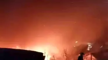 Erbaa’da Tek Katlı Ev Yangını: Aile Zamanında Kaçtı, Ev Kül Oldu